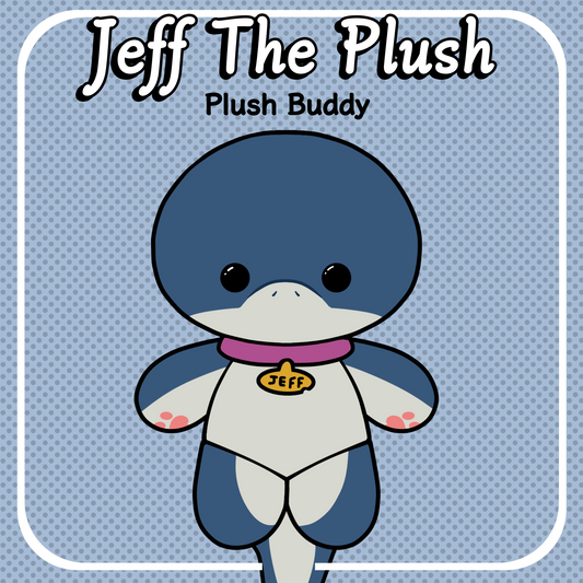 PRE-ORDER Jeff The Plush, Buddy plushie, Fandom Buddies