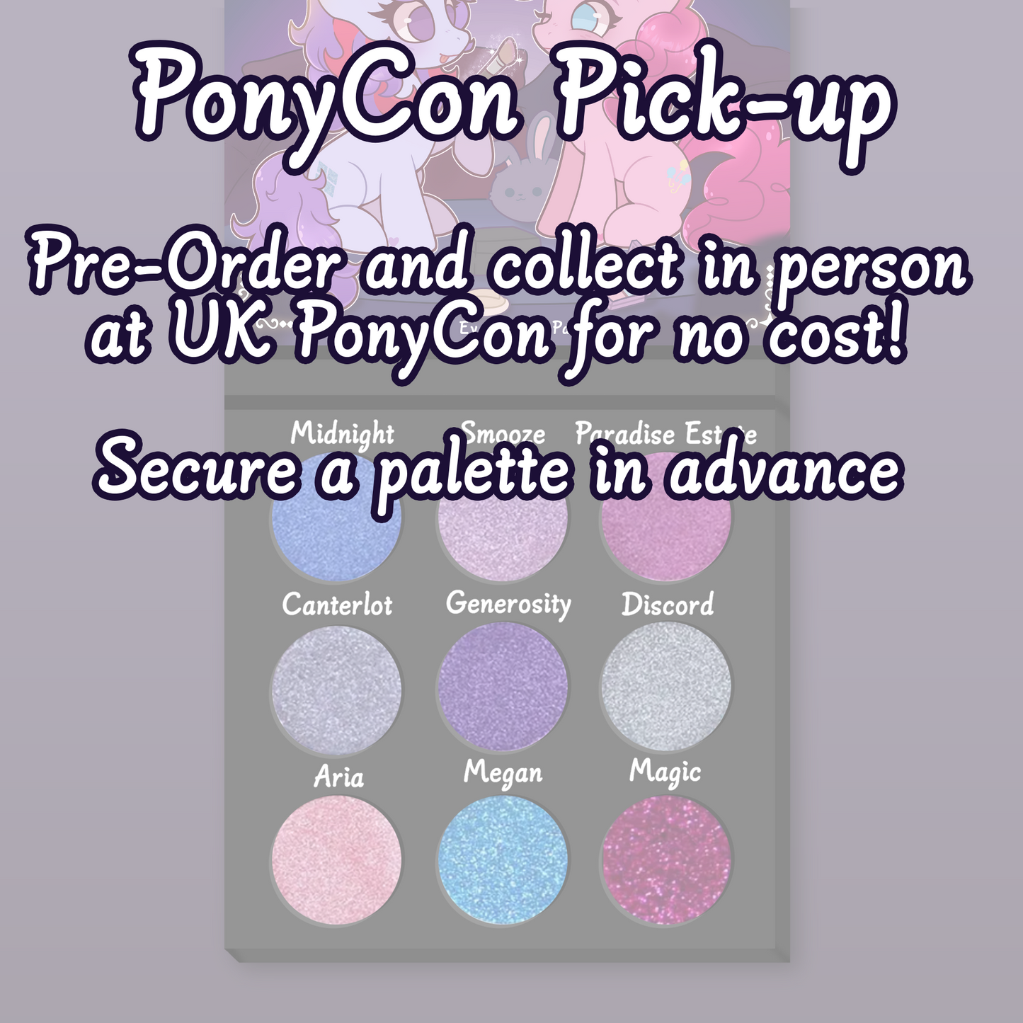 My Little Pony Eyeshadow Palette “Timeless”