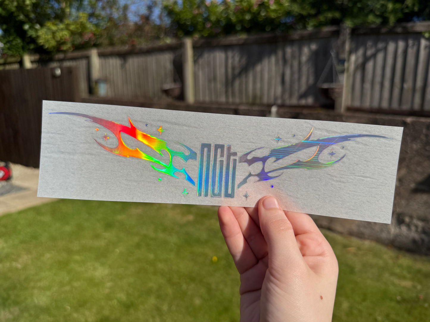 Kpop ‘tramp stamp’ Car Decal, Multi Use Vinyl Sticker