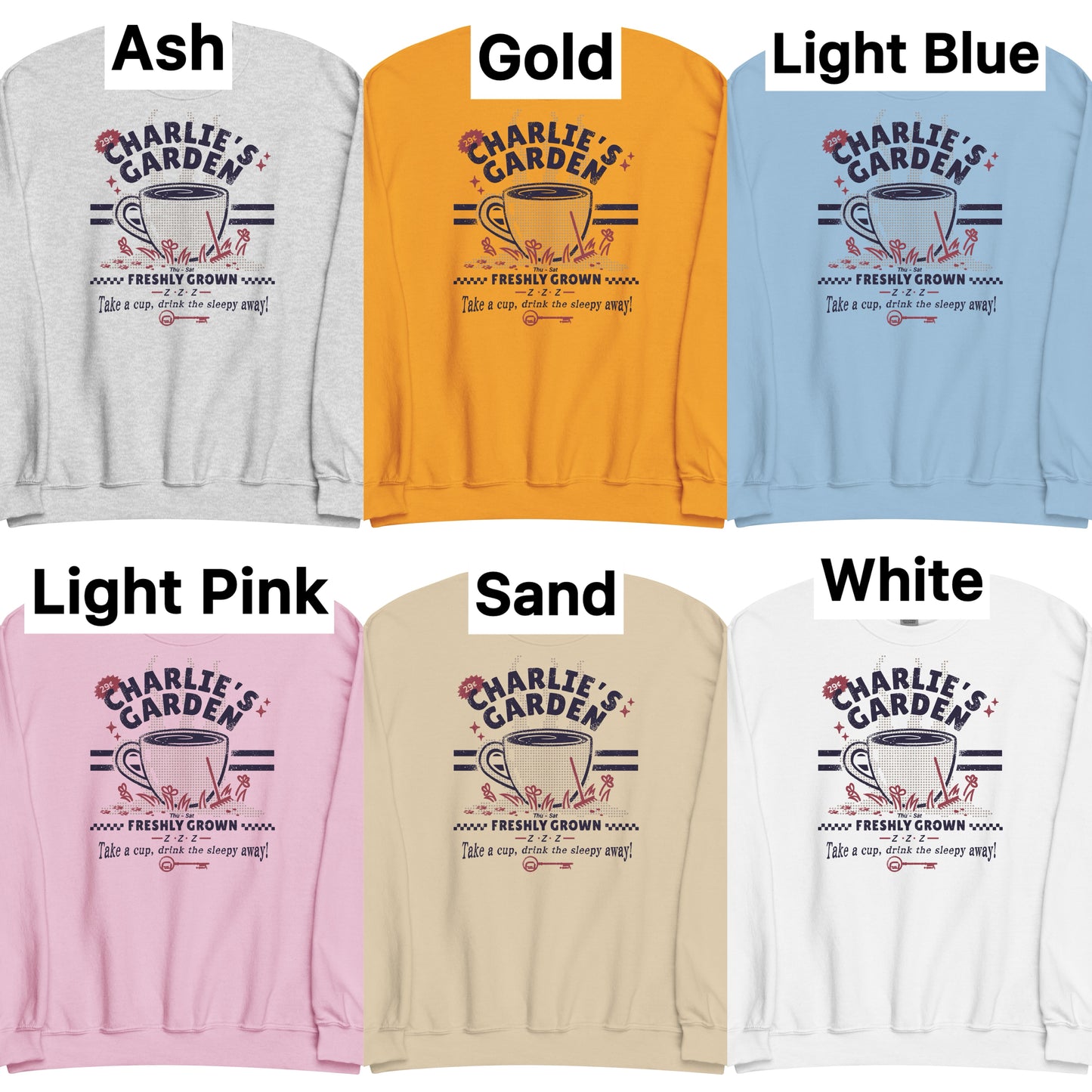 Charlie’s Garden Sweater, DJO Fan merch