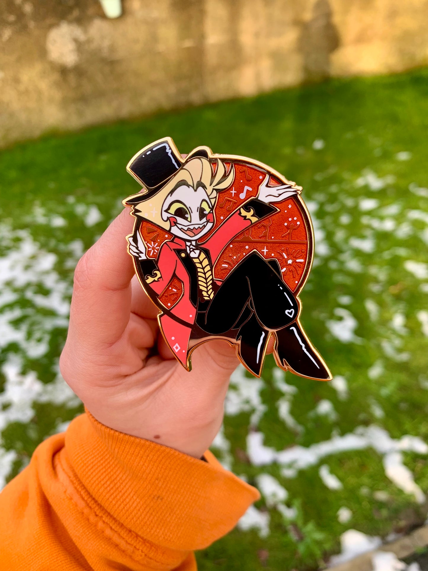 Hellaverse Musical Pins, Final Curtain Call Enamel Pin Set