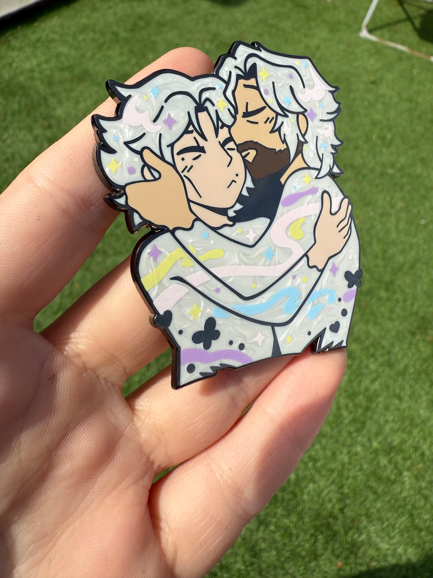 JayVik Cosmic Enamel Pin