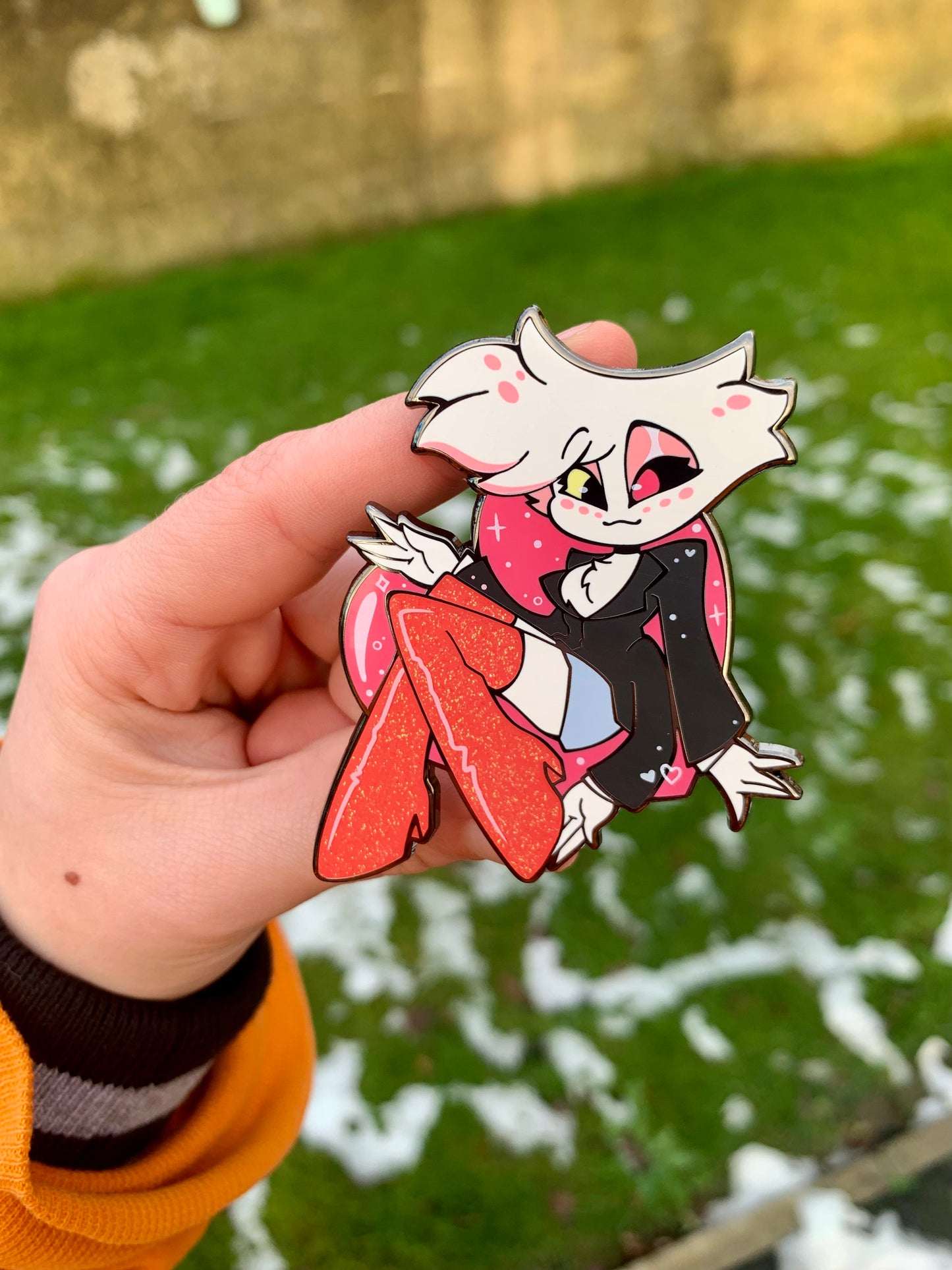 Hellaverse Musical Pins, Final Curtain Call Enamel Pin Set