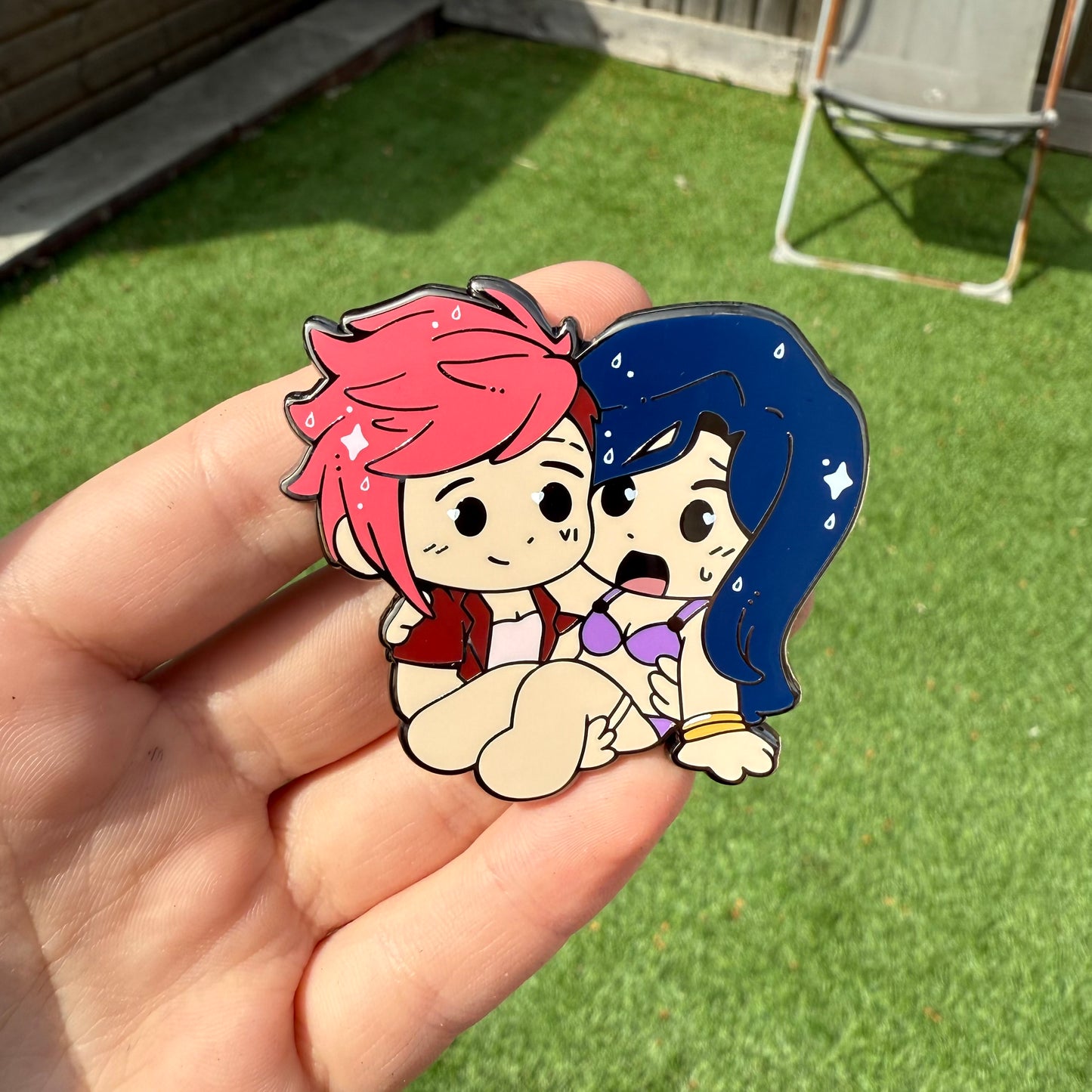 Beach Day Arcane Enamel Pins