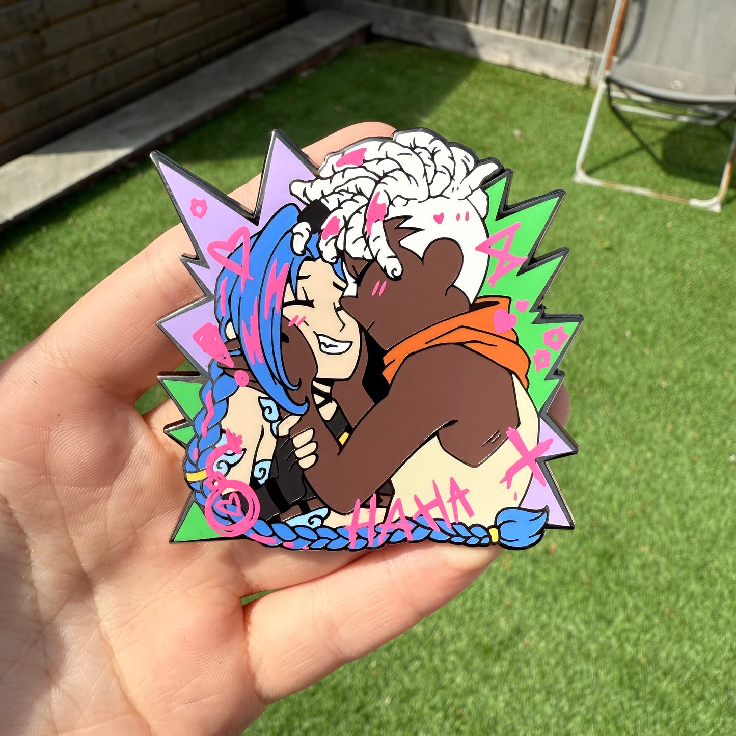 TimeBomb Graffiti Enamel Pin