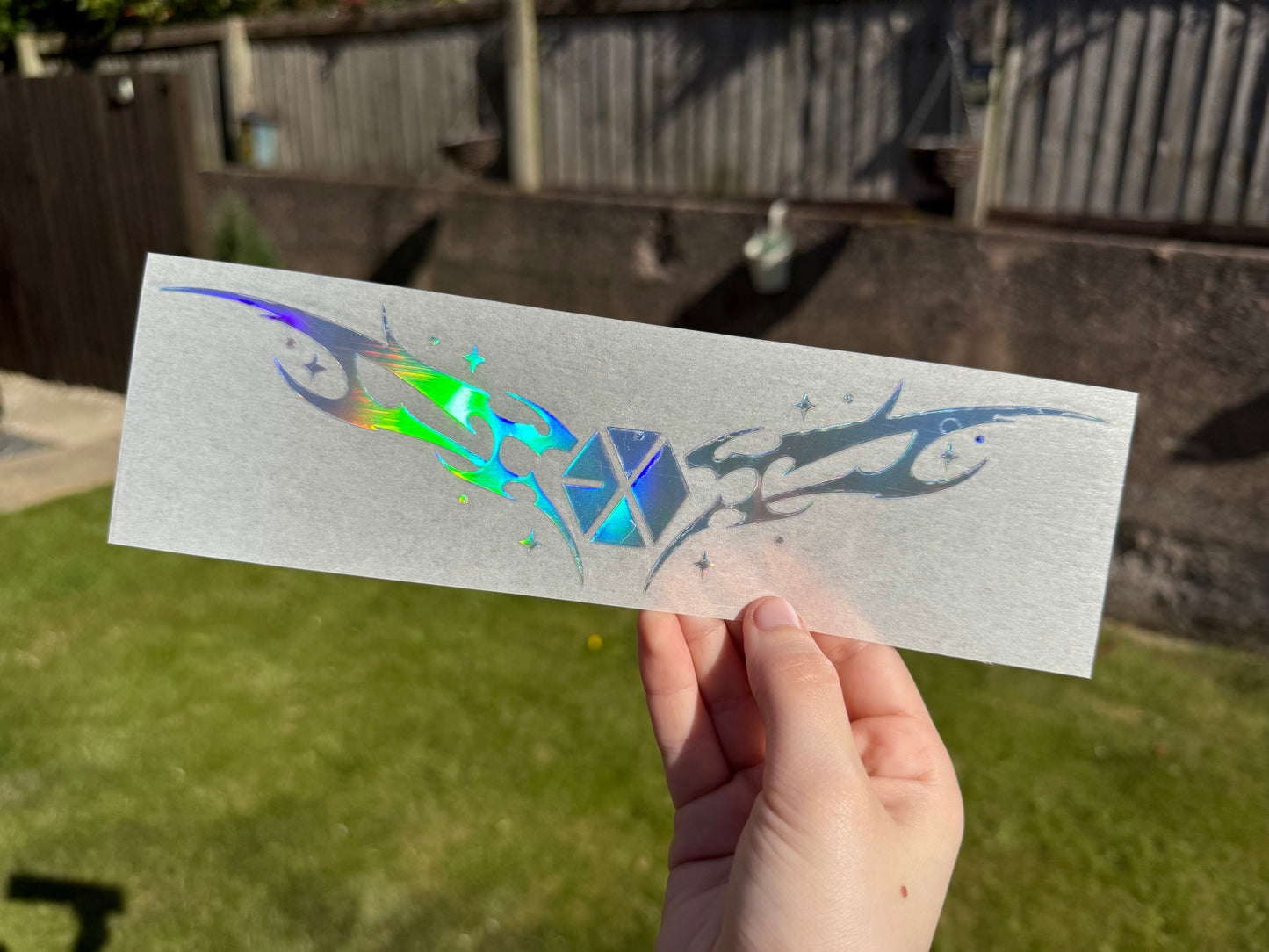 Kpop ‘tramp stamp’ Car Decal, Multi Use Vinyl Sticker