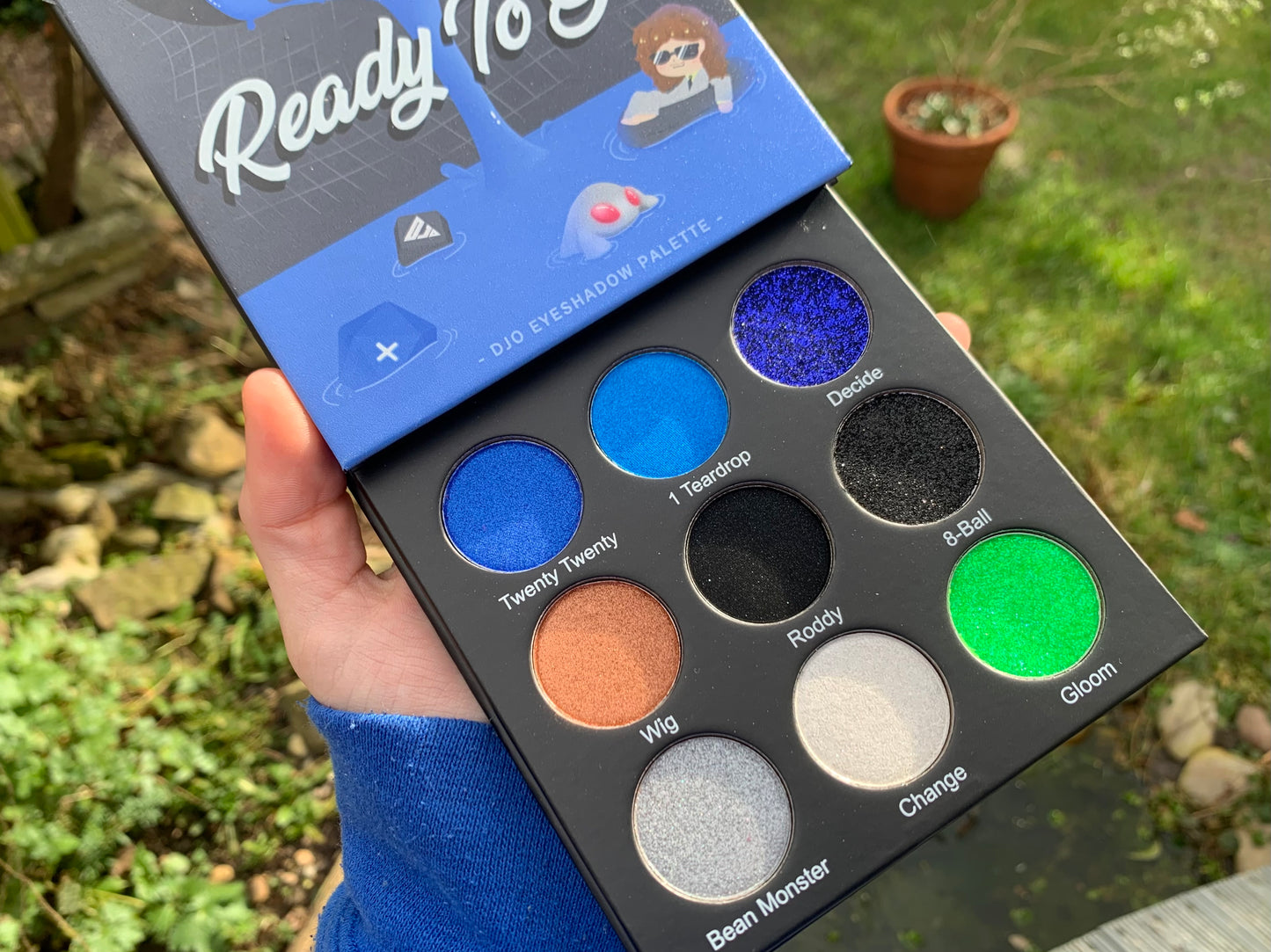 PRE-ORDER CHECK- DJO Eyeshadow Palette, “Ready To Go”