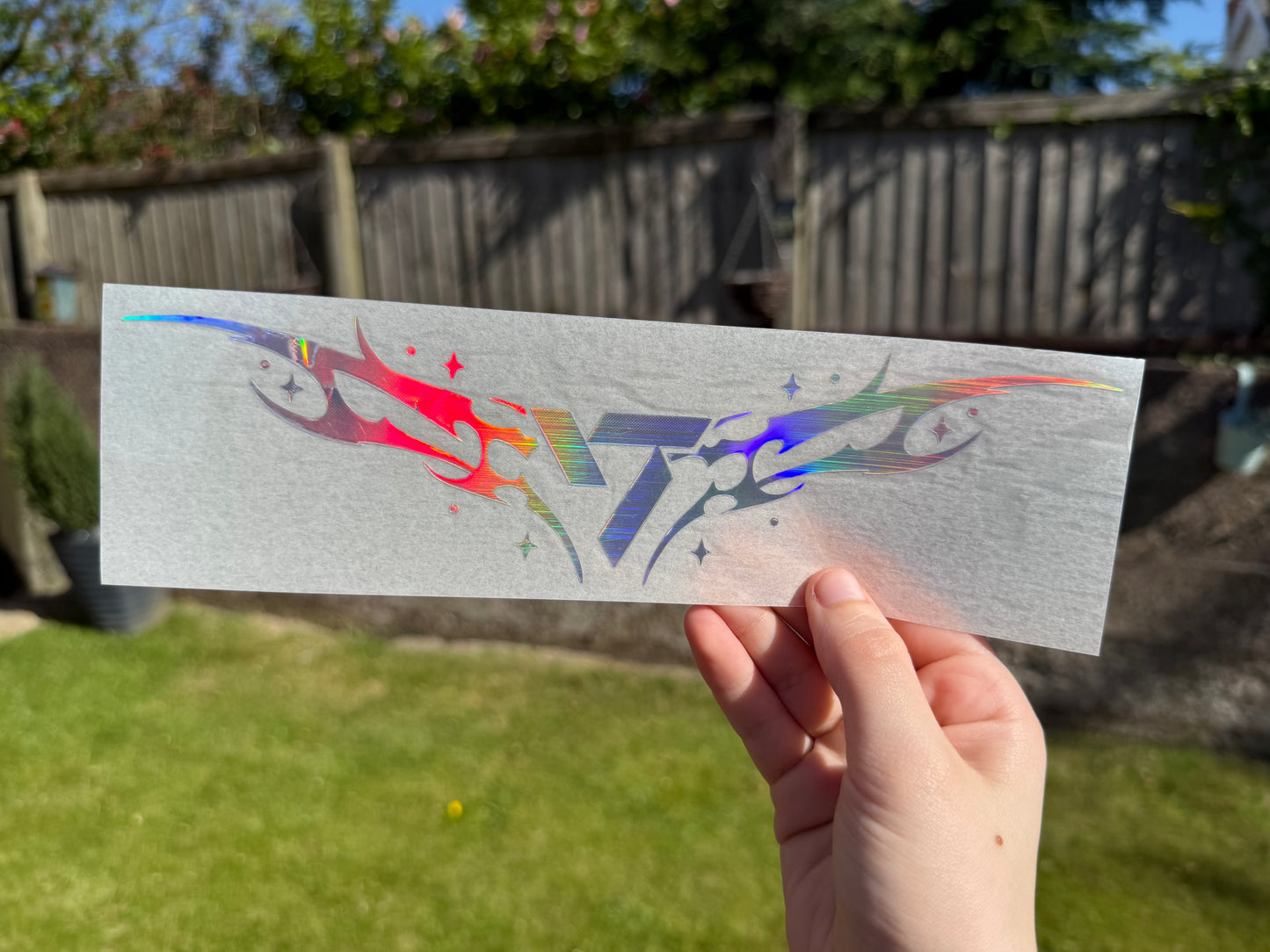 Kpop ‘tramp stamp’ Car Decal, Multi Use Vinyl Sticker