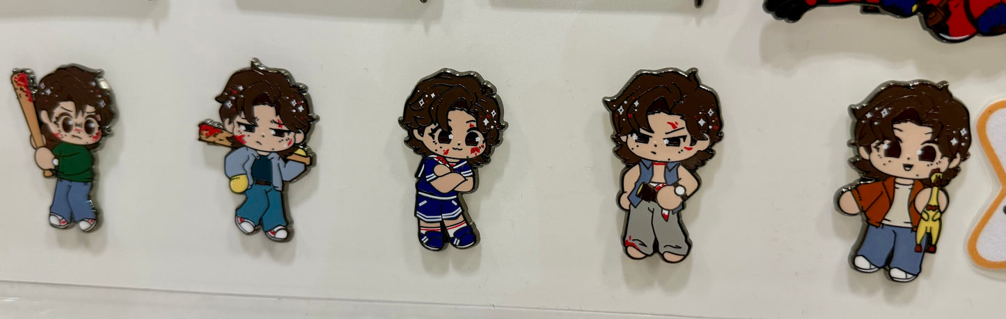 Steve Harrington Enamel Pin, S1-5 ST