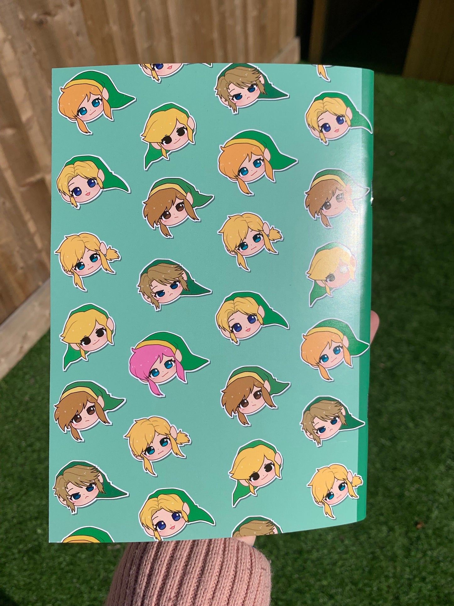 TLOZ Link Notebook/Sketchbook - A5