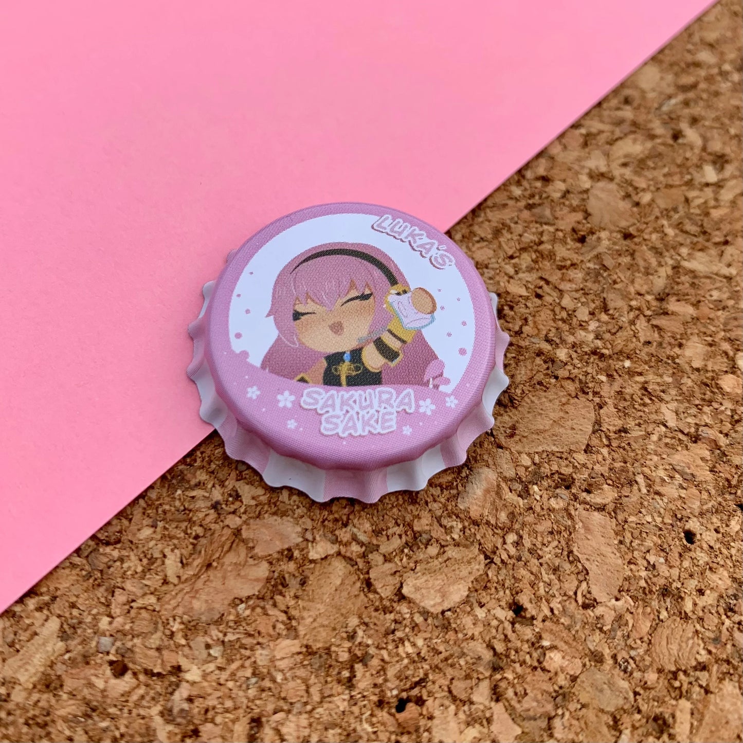 Vocaloid Bottle Cap pins, Hatsune Miku badges