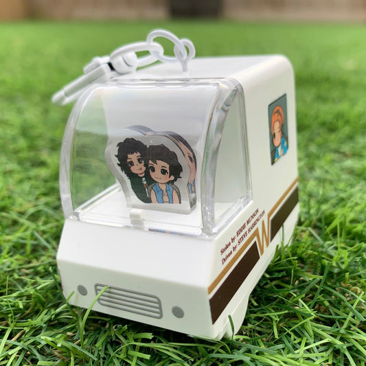 Steddie 3D Car charm, cartoon car and standee