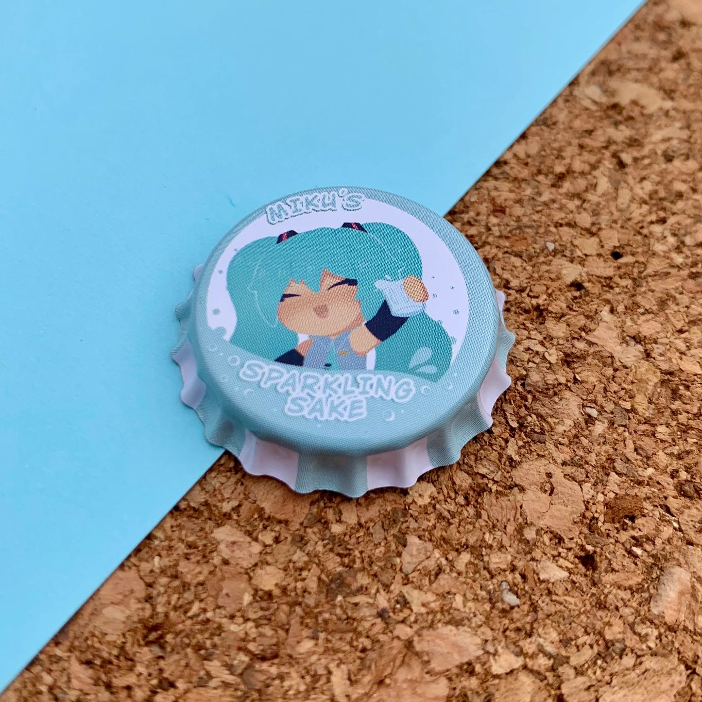 Vocaloid Bottle Cap pins, Hatsune Miku badges