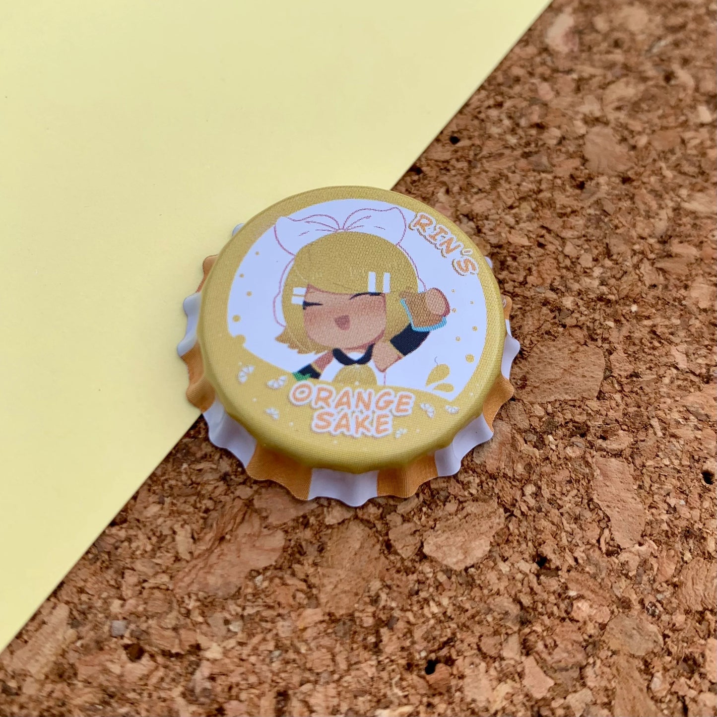 Vocaloid Bottle Cap pins, Hatsune Miku badges