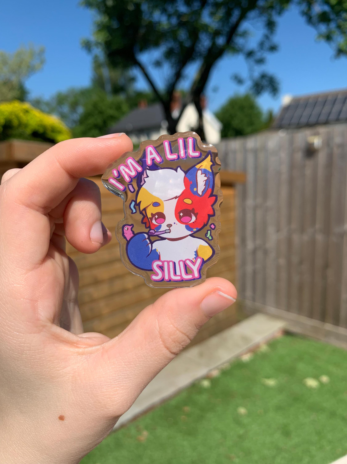 Fursona Pin Badges, Furry acrylic pin