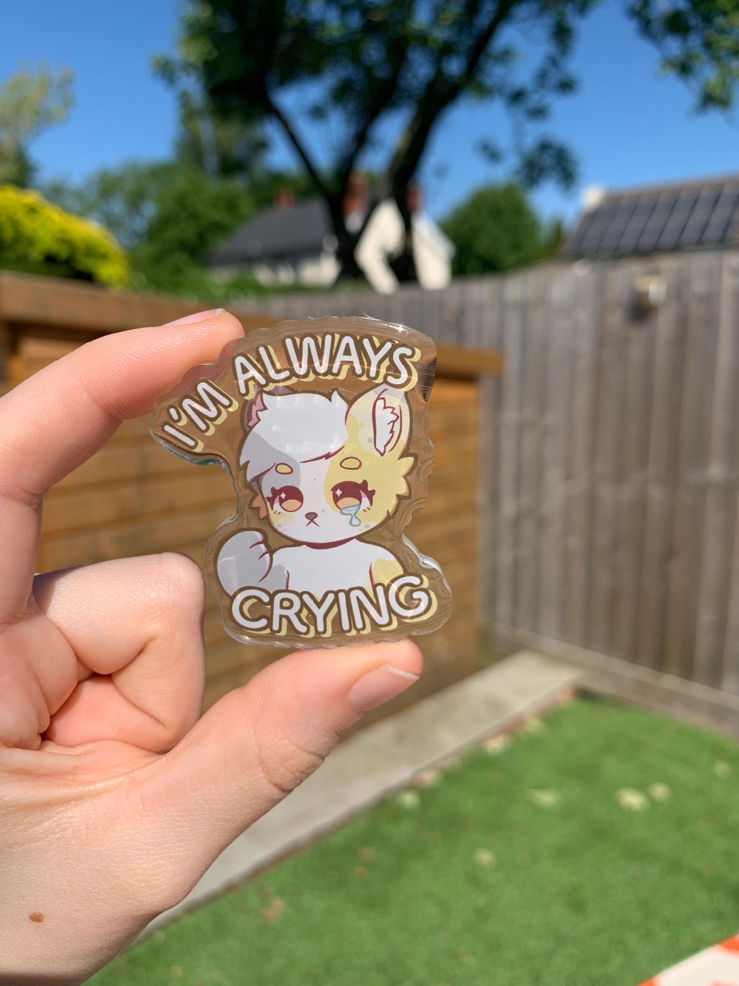 Fursona Pin Badges, Furry acrylic pin