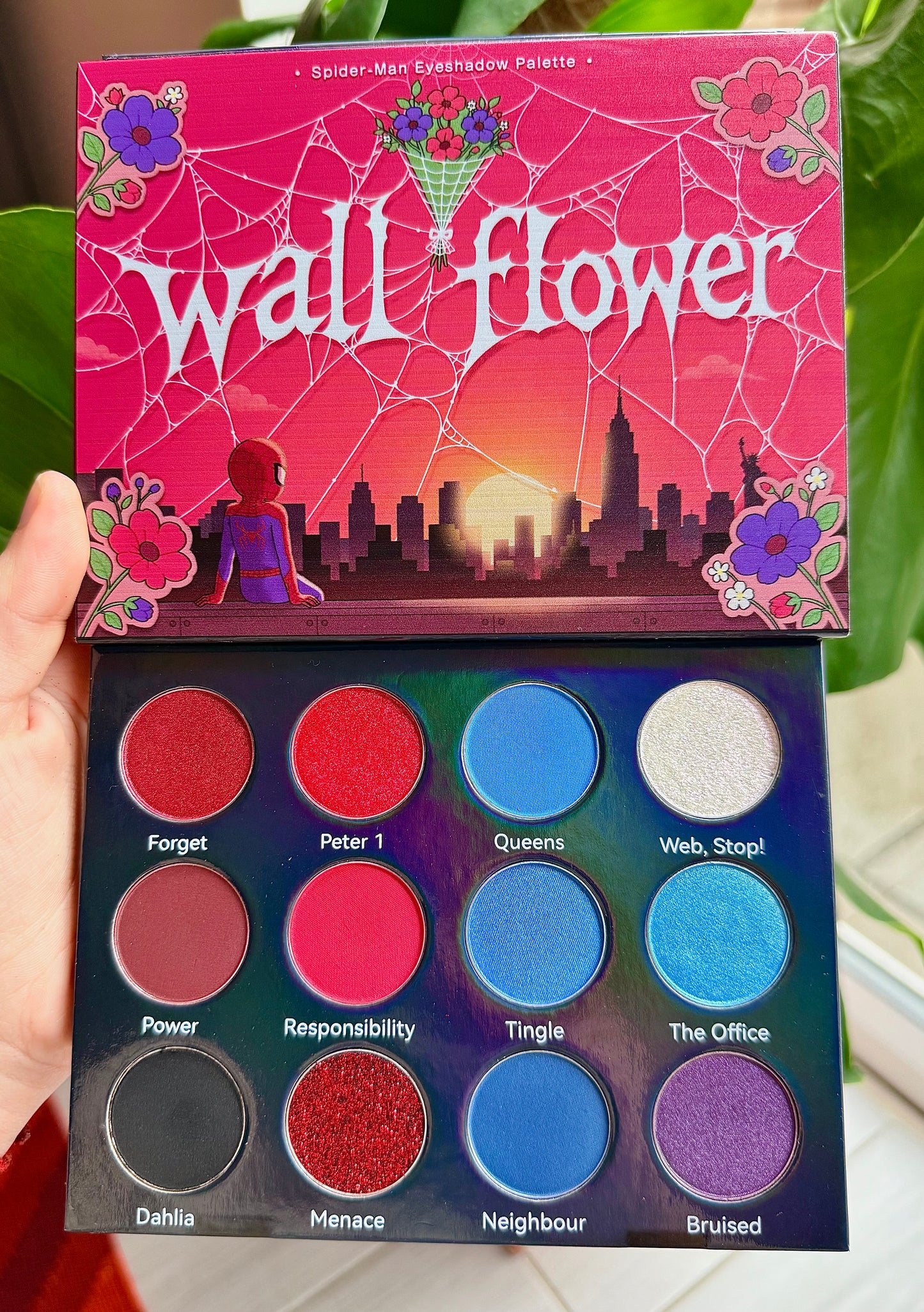Spider-Man Eyeshadow Palette, “Wallflower”
