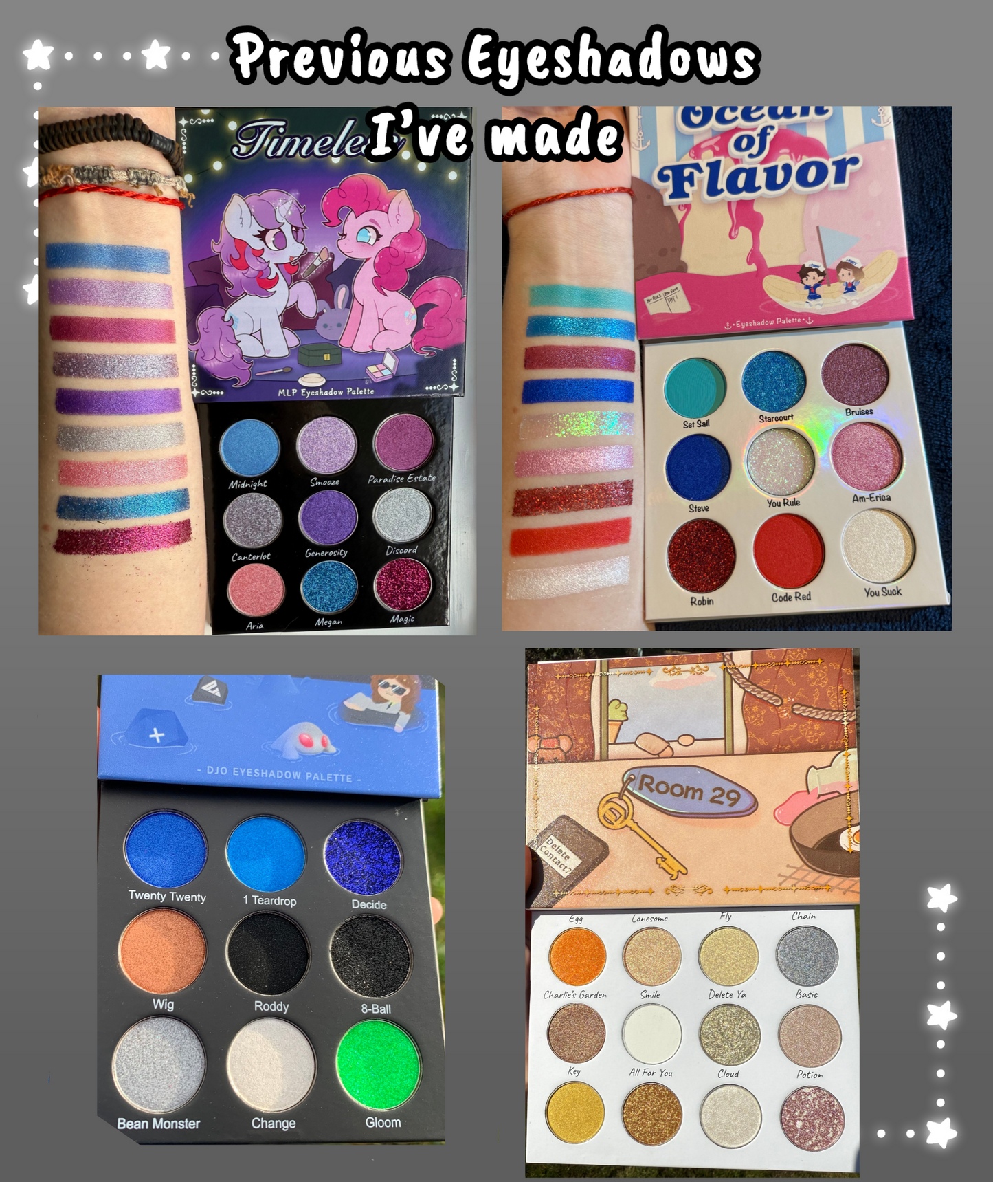 PRE-ORDER Project Hail Mary Eyeshadow Palette, “Blip E”