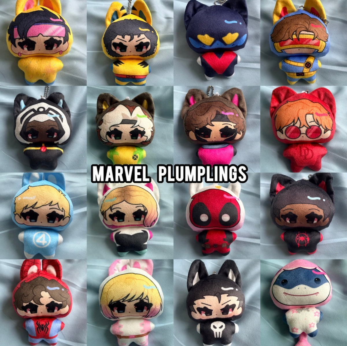 PRE-ORDER Marvel Plumpling Plushies