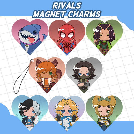 PRE-ORDER Marvel Rivals Magnetic Phone Charms