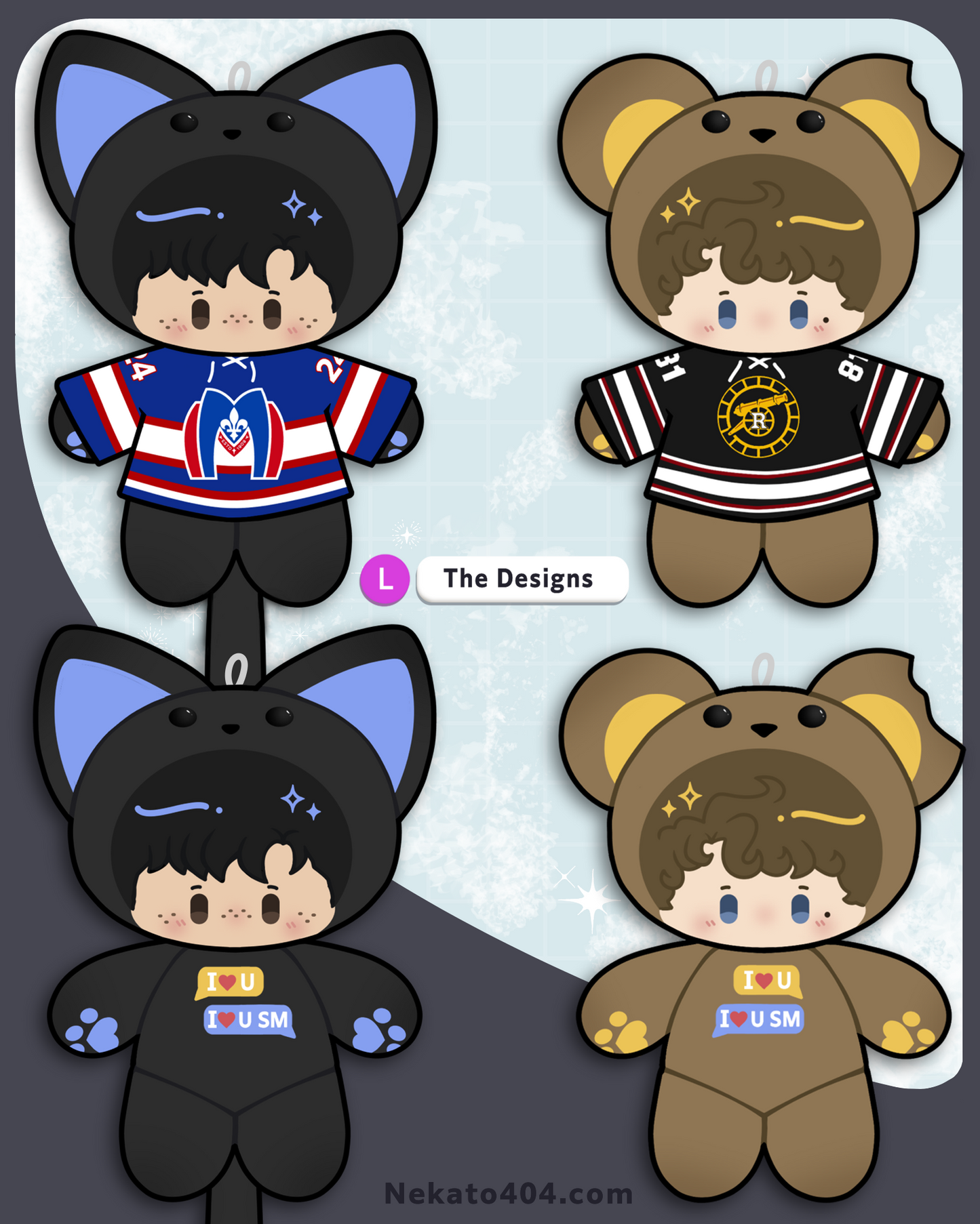 PRE-ORDER Hollanov Plushies, Shane and Ilya