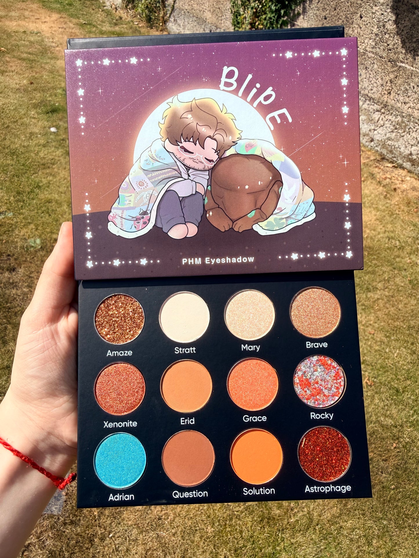 Project Hail Mary Eyeshadow Palette, “Blip E”