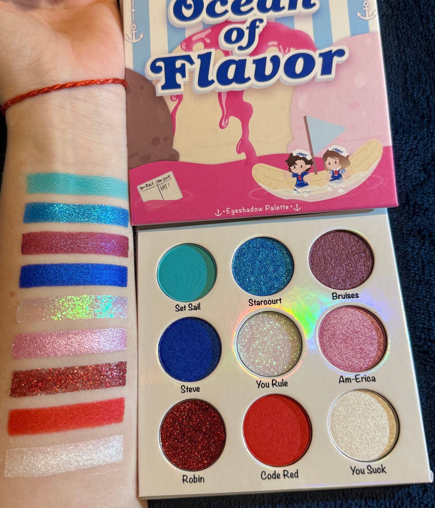 Scoops Ahoy Eyeshadow Palette “Ocean of Flavor”