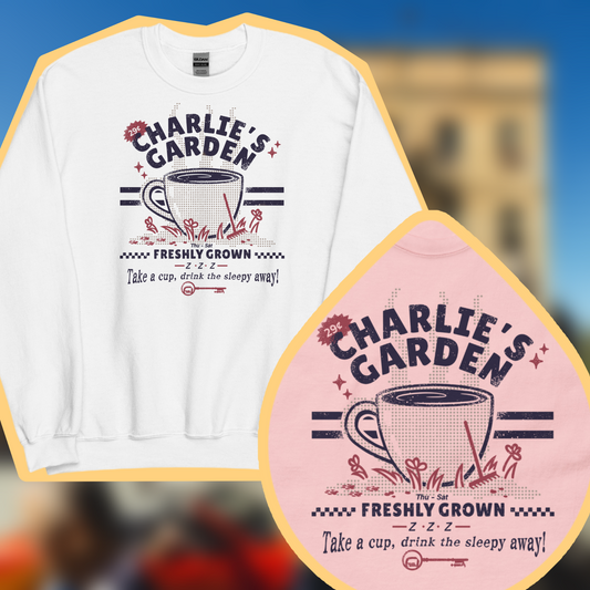 Charlie’s Garden Sweater, DJO Fan merch