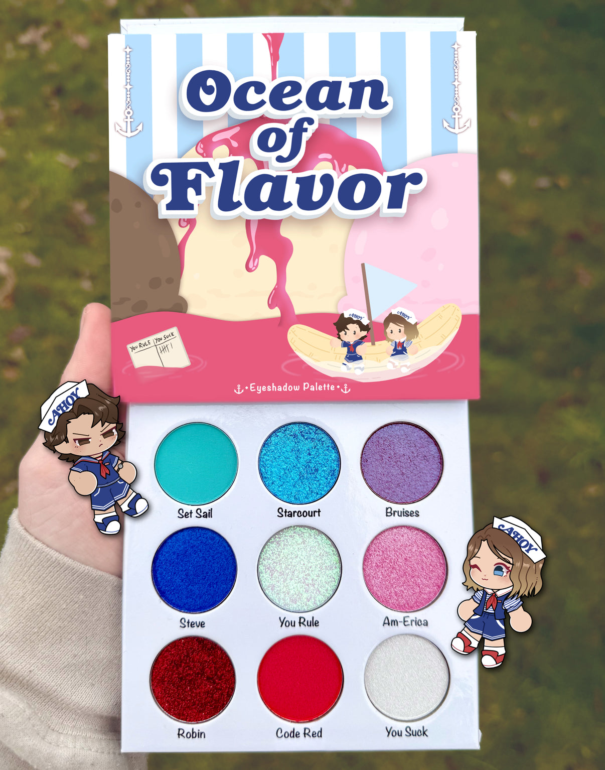 Scoops Ahoy Eyeshadow Palette “Ocean of Flavor”