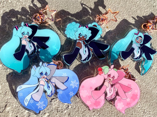 Mikuverse Acrylic Charms