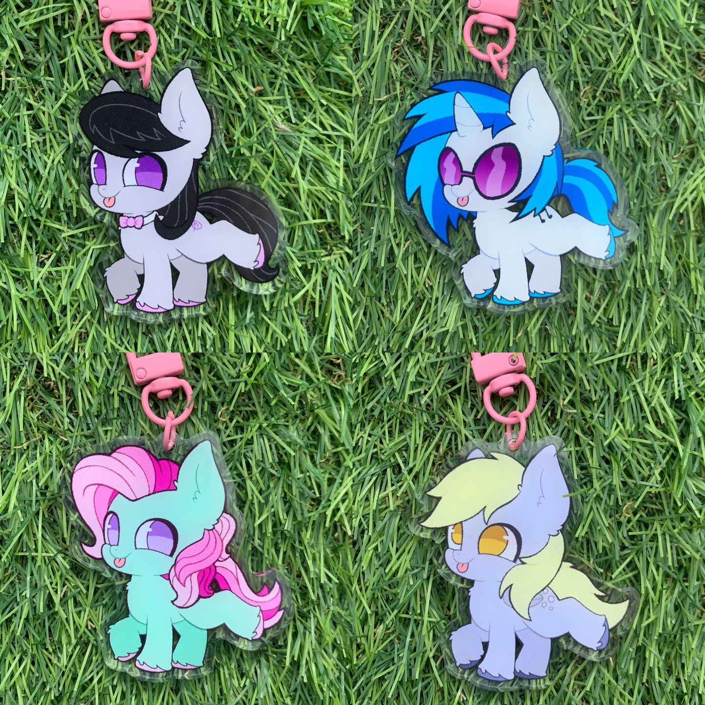 My Little Pony Acrylic Charms