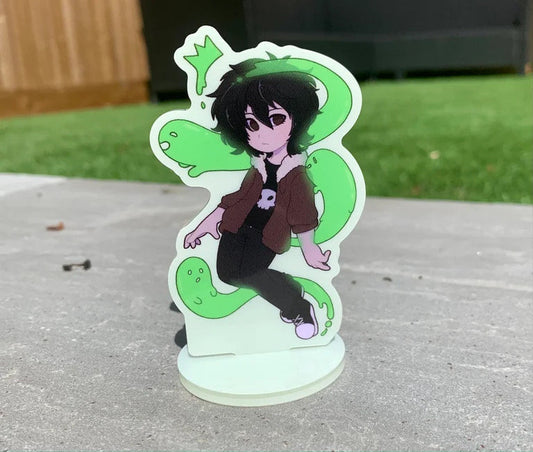 PJO Glow in the dark Nico Di Angelo standee