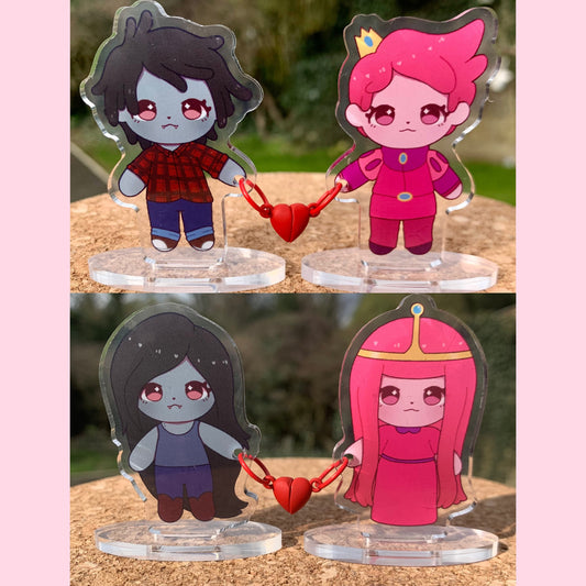 Gumlee and Bubbline standee, magnet standee